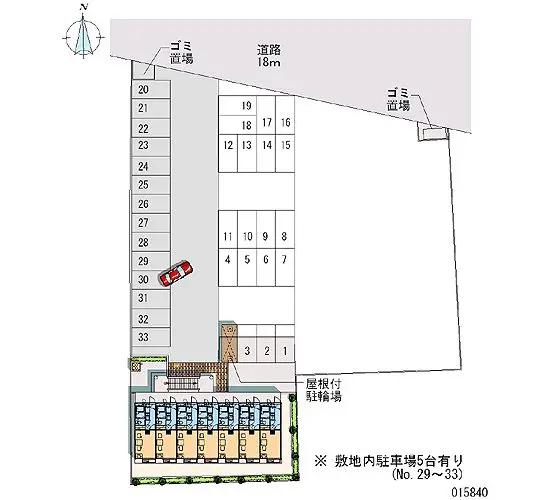 立川市西砂町６丁目 月極駐車場